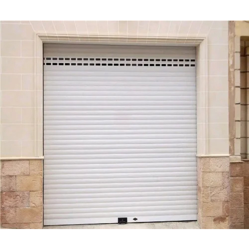 Aluminium Automatic Rolling Shutter - Color: White