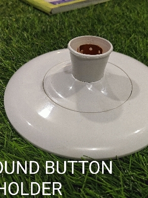 Round button holder