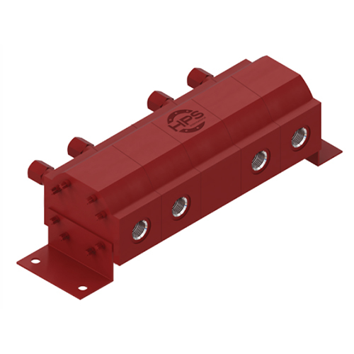 Dr 1-4 - 2-4 Rotary Gear Flow Dividers - Application: Industrial