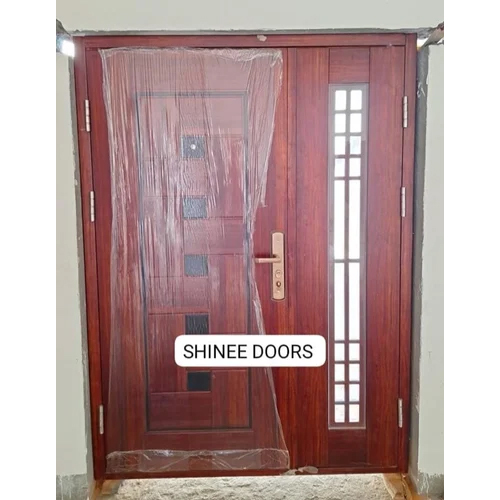 Wood Finish Steel Door