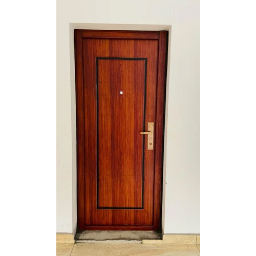 Tata Pravesh Wooden Finish Steel Door