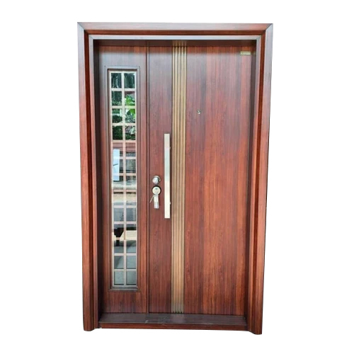 Wooden Finish Steel Door