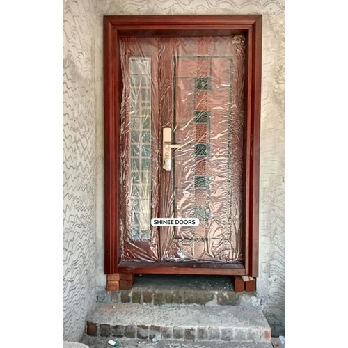 Dark Brown Steel Window