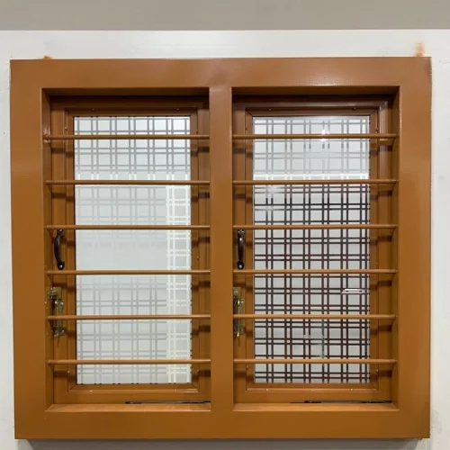 Brown Tata steel Window