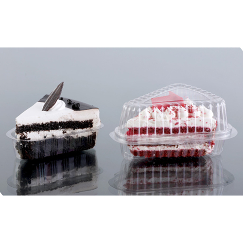 Transparent Pastry Box - Material: Plastic