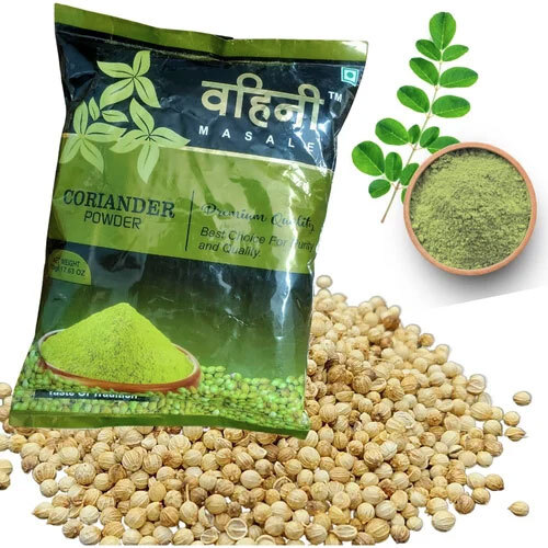 100Gm Vahini Organic Coriander Powder - Color: Green