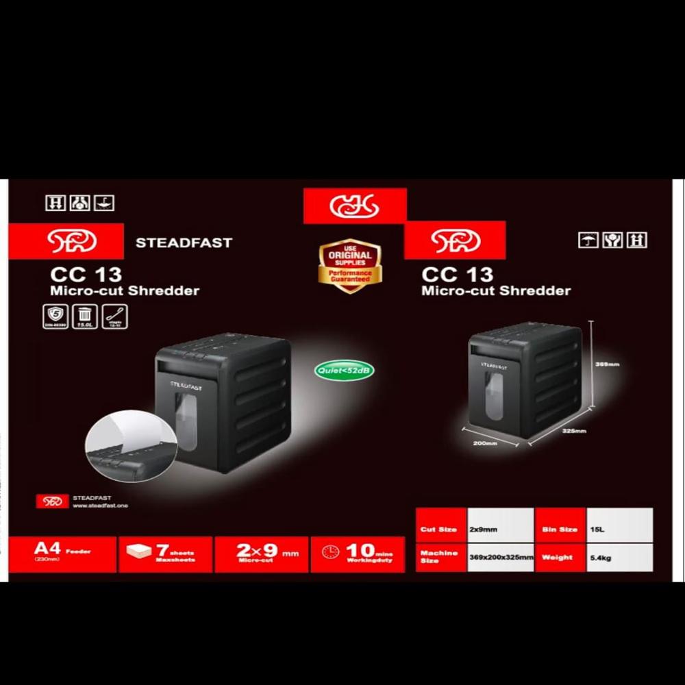 CC -13 Micro Cut Shredder Machine