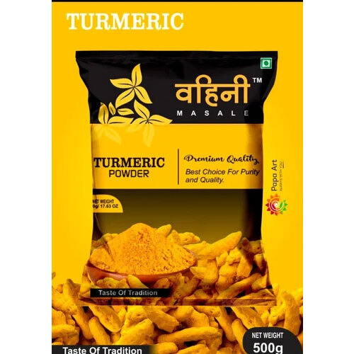 500Gm Vahini Turmeric Powder - Color: Yellow