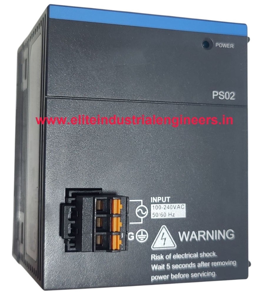 Delta Plc As-ps02 - Input: 100-240 Vac, 50/60hz, 55w Max | Output: 24vdc, 2a For Delta Plc Power Supply Applications