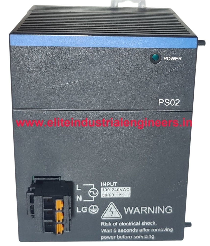 Delta Plc As-ps02 - Input: 100-240 Vac, 50/60hz, 55w Max | Output: 24vdc, 2a For Delta Plc Power Supply Applications