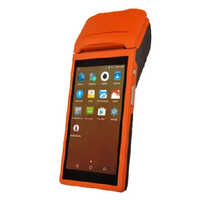 Pos Touch Screen Ticketing Machine - Color: Orange