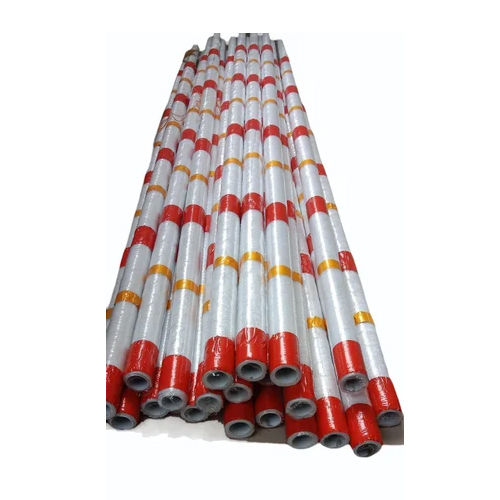 Aluminium Boom Barrier Arm - Color: White(Base)