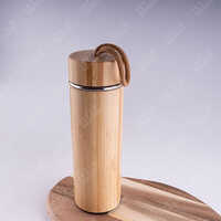 Ne 18 Bamboo Vacuum Insulated Bottle - Capacity: 500 Milliliter (ml)