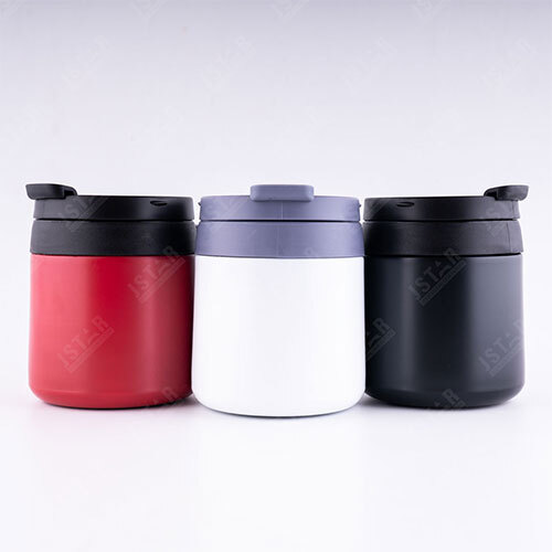 NE 39 Stainless Steel Insulated Cup With Handle Lid