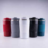 Ne 28 Ss Vacuum Insulated Travel Mug With Grip - Capacity: 510 Milliliter (ml)