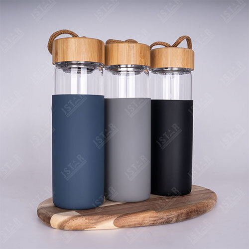 NE 71 Glass Bottle With Silicone Sleeves