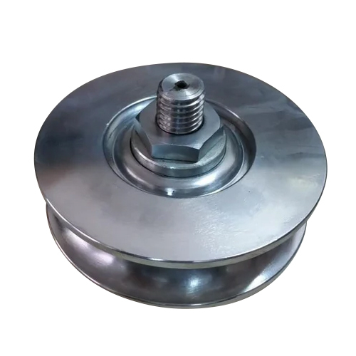 Silver Mild Steel Sliding Gate Wheel
