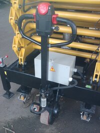 Battery Operated High Raised Scissor Lift Table Mobile