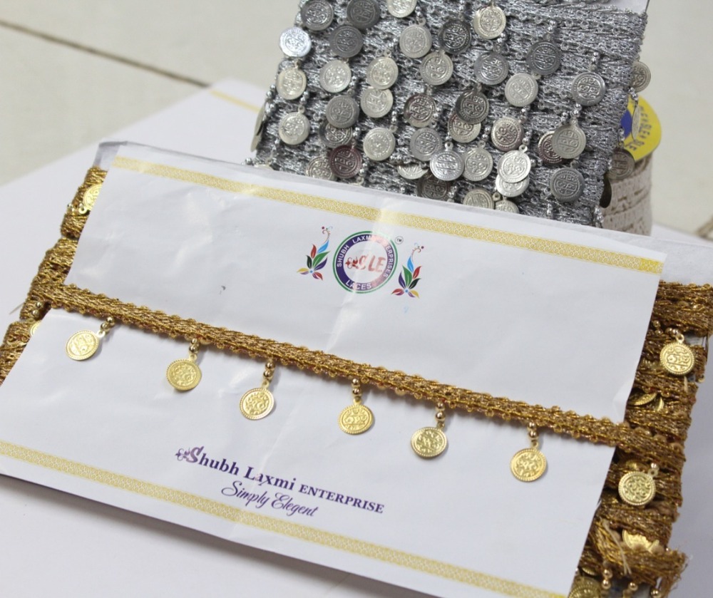 Coin Lace - Color: Golden
