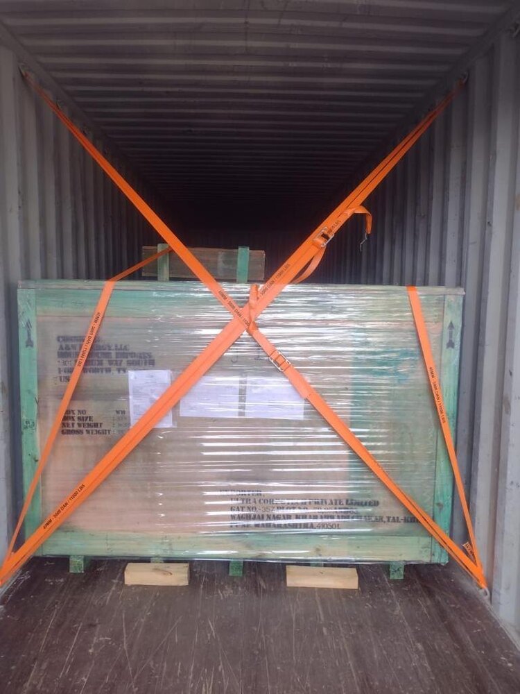 Industrial Container Choking Services - Color: Brown