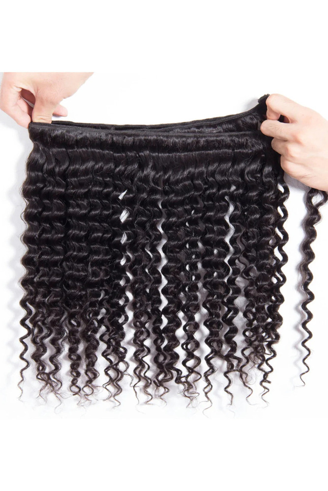 Virgin Hair Bundles Sew in Extensions Deep Wave