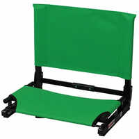 Green Stadium Chair - Cover Material: Fabric