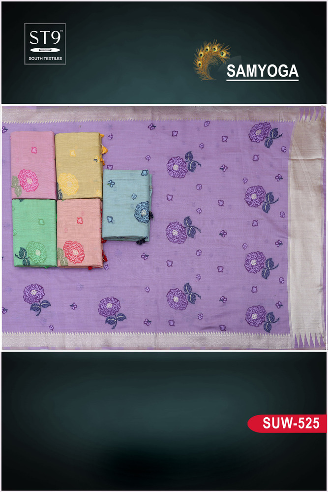 LENIN COTTON JAMDANI THREAD WEAVING SAREE
