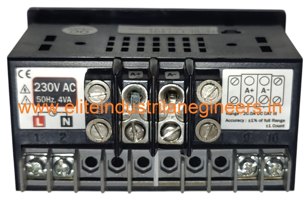 Multispan Av-34dz - Voltage: 230v Ac, Current Range: 0 To 20.0 Amp Dc Direct | Aux Functionality, Compact Design For Versatile Applications