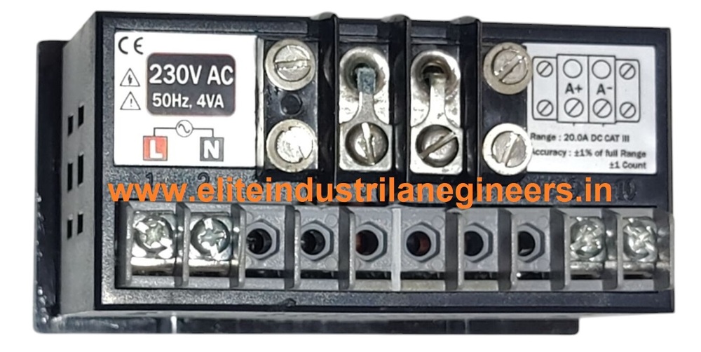 Multispan Av-34dz - Voltage: 230v Ac, Current Range: 0 To 20.0 Amp Dc Direct | Aux Functionality, Compact Design For Versatile Applications