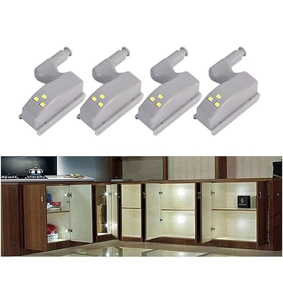 Led Hinge Light - Color: Silver
