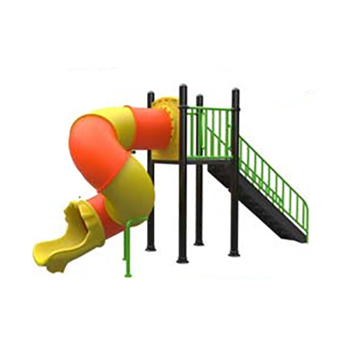 Gkp-Sd-05 Tunnel Spiral Slide - Color: Multicolor