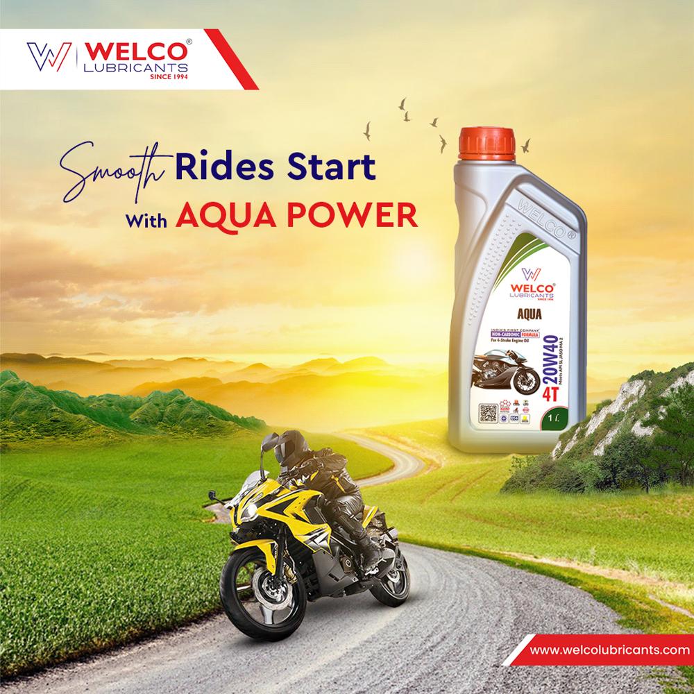 WELCO AQUA 4T 20W40 SL (900 Ml)