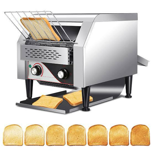 Conveyor Toaster - Stainless Steel, Various Sizes, Customizable Colors | Semi-Automatic, Easy to Operate & Clean, 1-2 Year Warranty