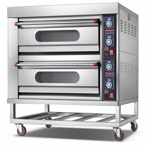 Pizza Oven Double Deck - Automatic Grade: Semi Automatic