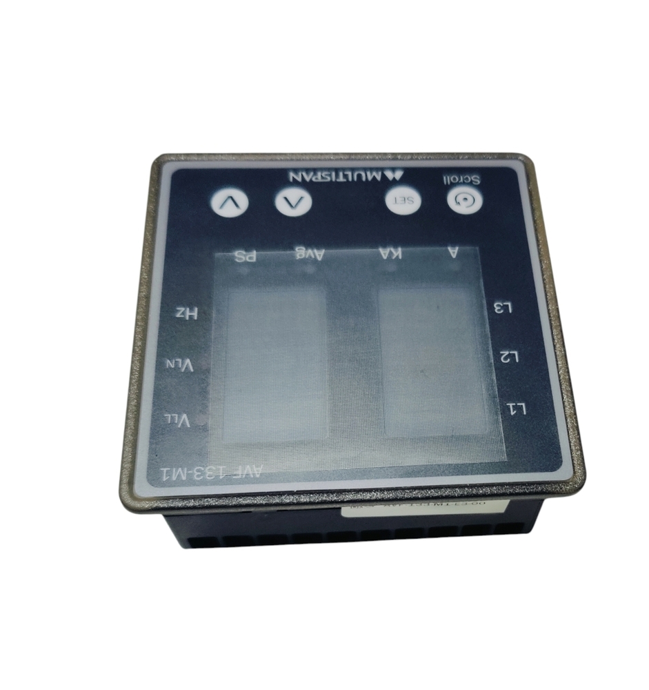 Multispan Avf-133-m1-e3-00 - Voltage 100 To 270v Ac/dc, Output N/a, 3/4w 3 Phase - 2w 1 Phase, Current Range 100ma To 5a Ac Ct Selectable, Range 50-520v Ac (P-p)