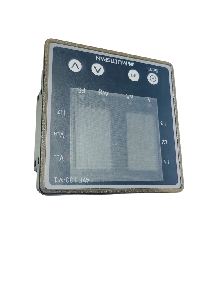 Multispan Avf-133-m1-e3-00 - Voltage 100 To 270v Ac/dc, Output N/a, 3/4w 3 Phase - 2w 1 Phase, Current Range 100ma To 5a Ac Ct Selectable, Range 50-520v Ac (P-p)