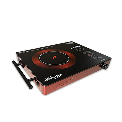 Asif 004 Accelcook Hot Plate Infrared Induction - Color: Red