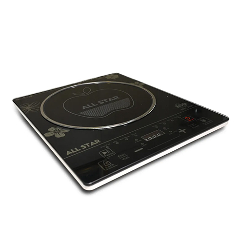 2000W Kitchen Queen Induction Cooktop With Touch Control - Color: Black
