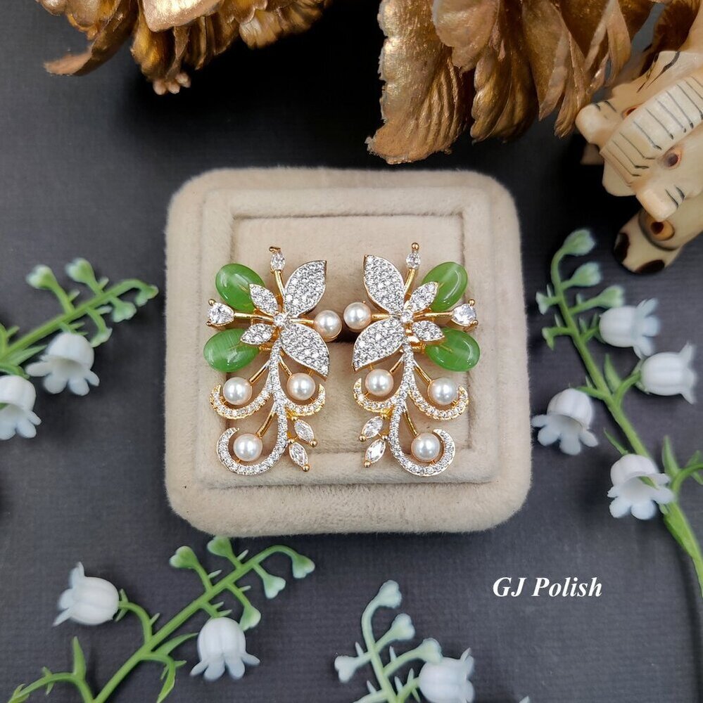 AD Pearl Beaded Classic Tops