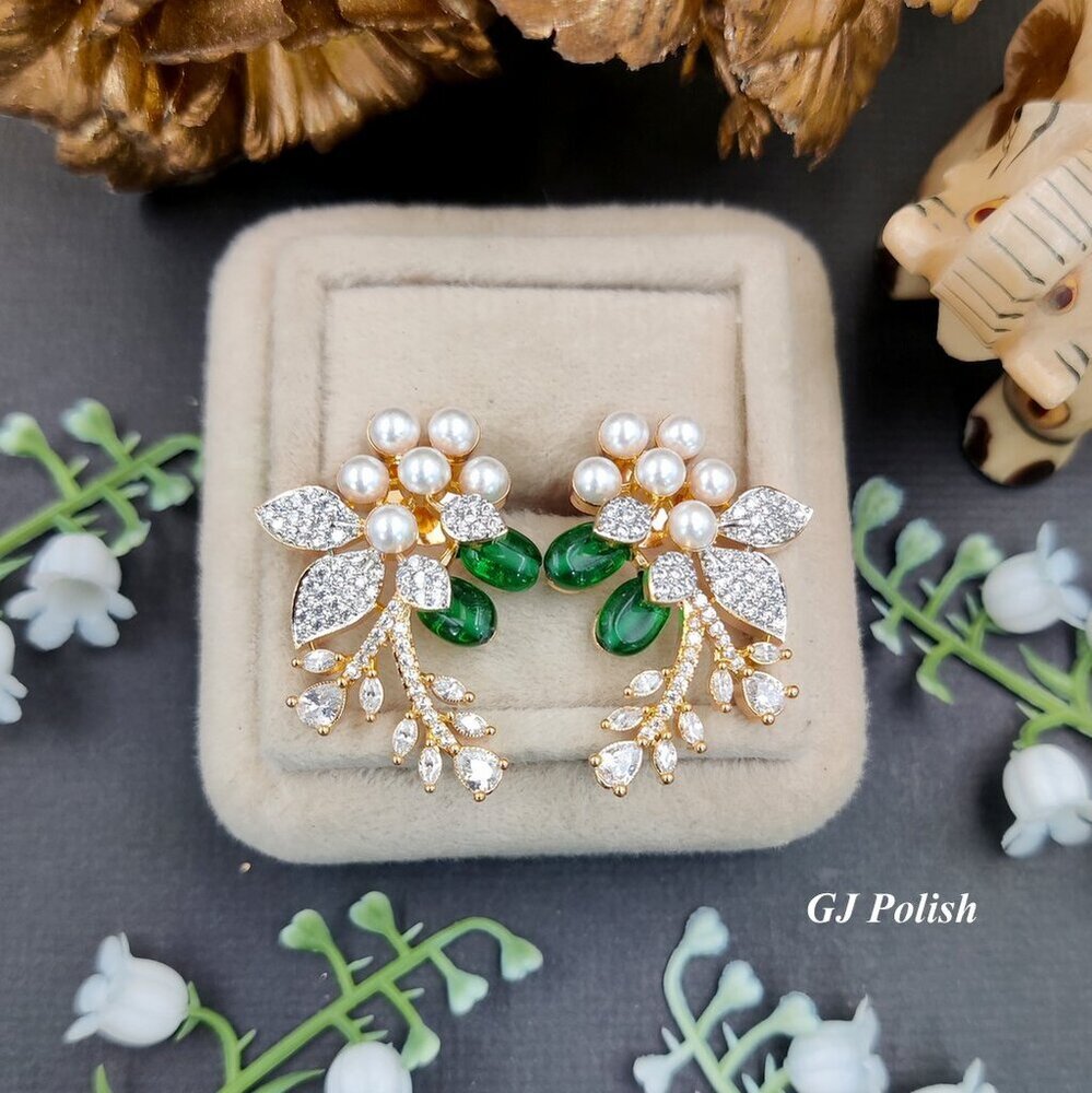 AD Pearl Beaded Classic Tops