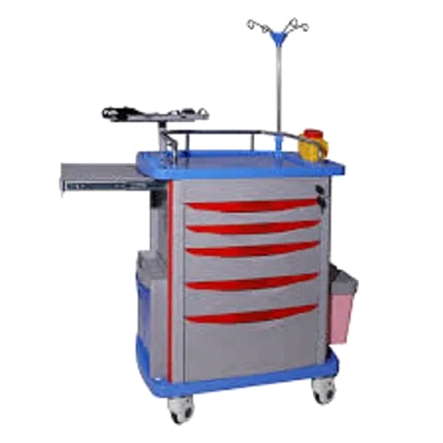 Hospital Crash Cart Trolley - Design: Modern
