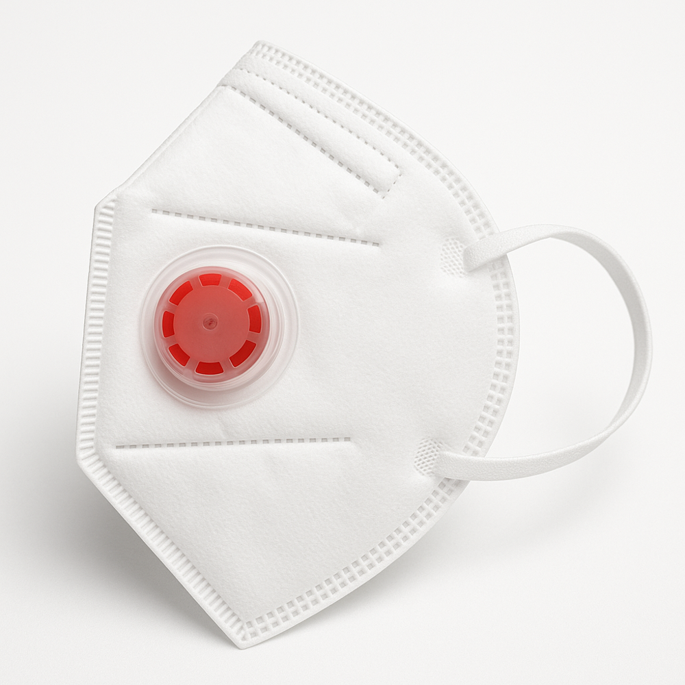N95 Mask With Filter - Color: White
