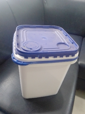 5 ltr/kg edible oil square bucket