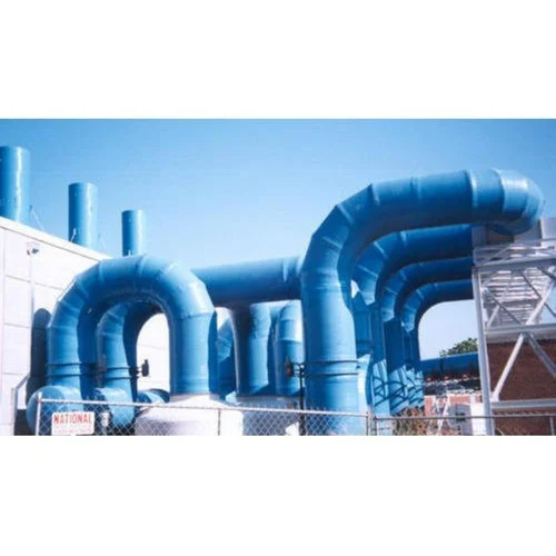 Frp Ventillation Duct For Pharma - Color: Blue