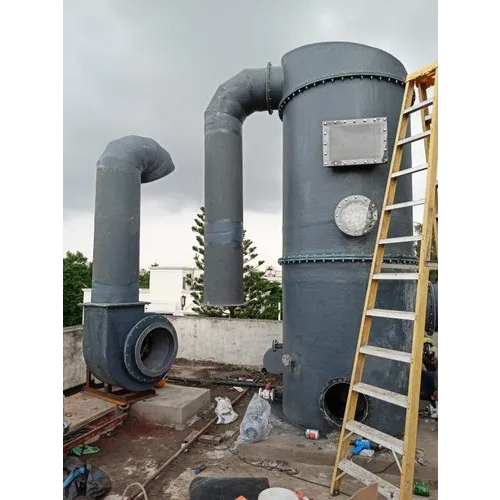 Pp Frp Packed Bed Scrubber - Efficiency: 90-98%