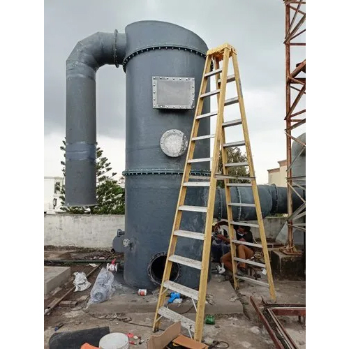 Industrial Gas Scrubber - Efficiency: 99.9%