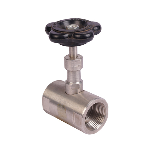 Needle Valve - Silver, High Pressure, Industrial Use, Varies By Size (Kg), High Working Temperature | Durable Design For Robust Applications