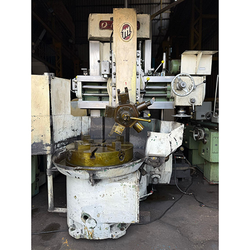 Vertical Turret Lathe Machine - Mild Steel, 240 Volt, White Finish | Automatic Operation, Frequency Speed Control, High Performance