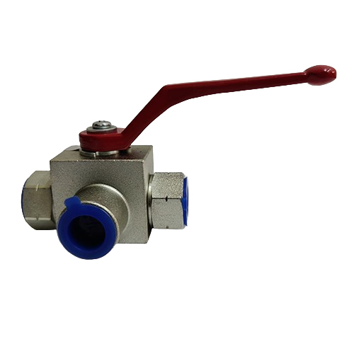 T Port 3 Way Ball Valve - Color: As Per Availability