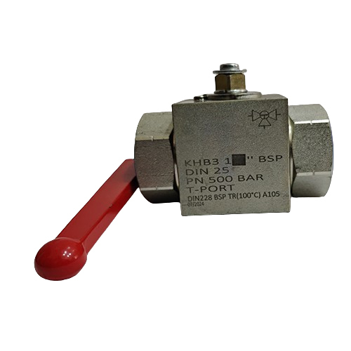 L Port 3 Way Ball Valve - Color: As Per Availability